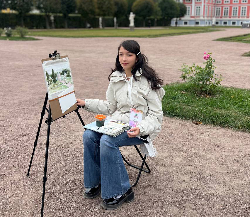 Пленэр для победителей конкурса «Москва в сердце каждого»