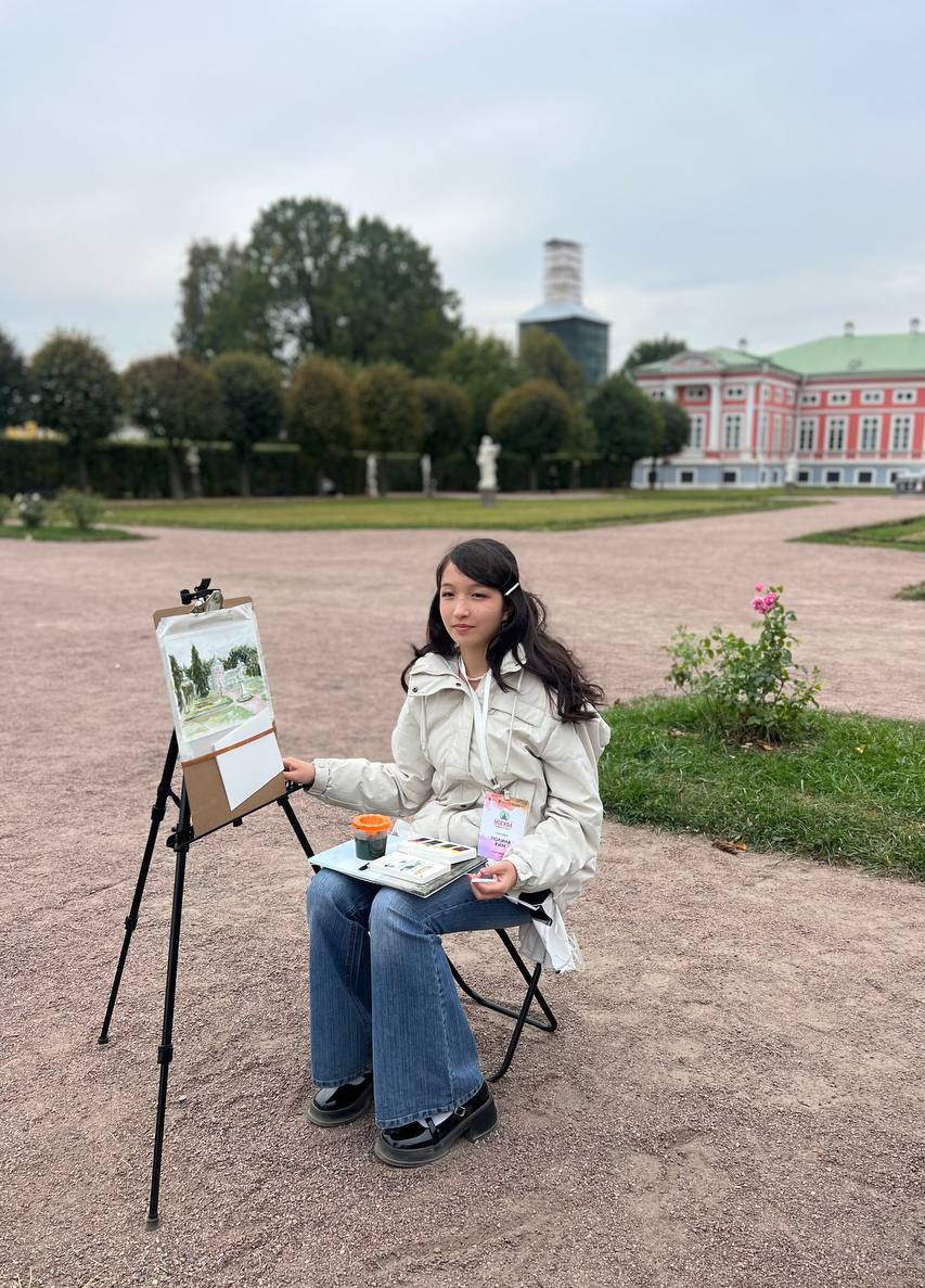 Пленэр для победителей конкурса Москва в сердце каждого