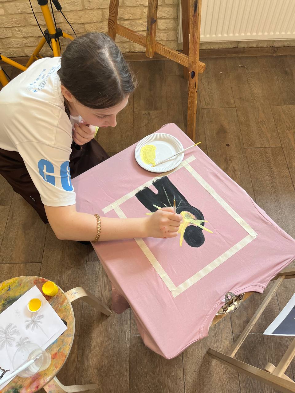 Мастер-класс в художественной школе True Art School