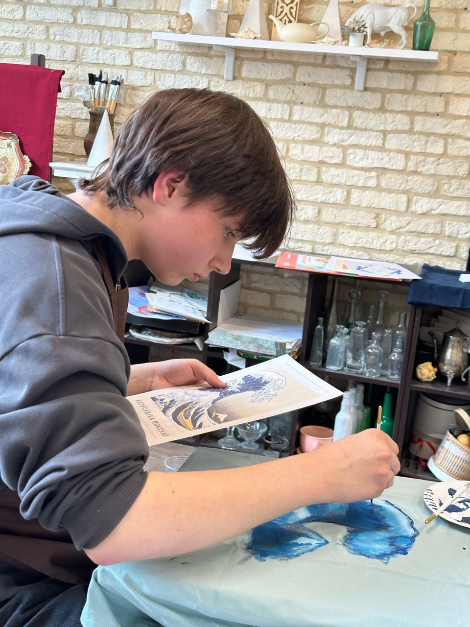 Мастер-класс в художественной школе True Art School