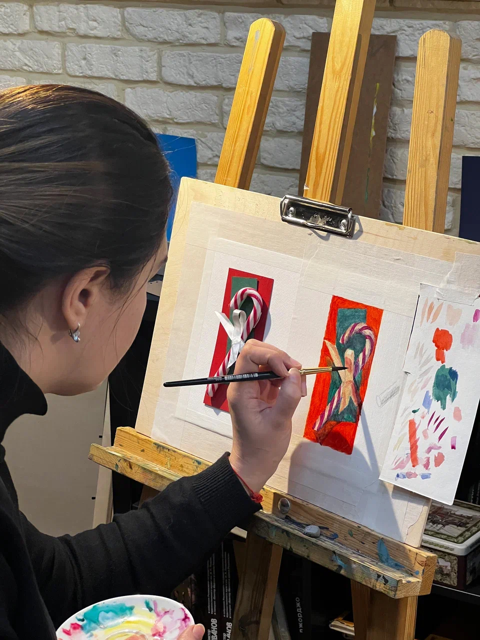 Мастер-класс в художественной школе True Art School